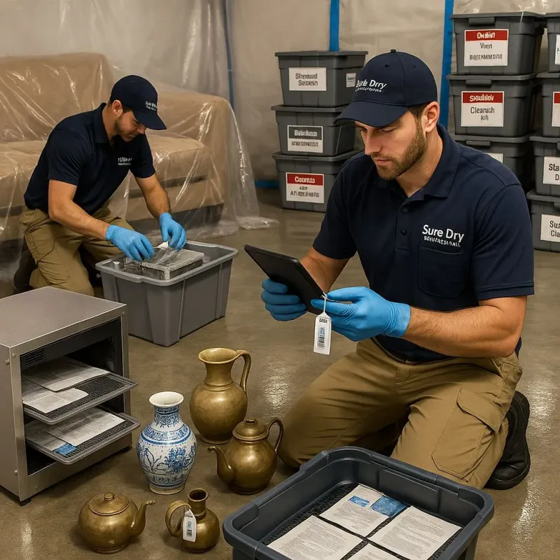 Content Protection and Restoration process in Smithfield, RI